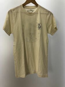 ALOHA BEACH CLUB/Tシャツ/S/コットン/CRM