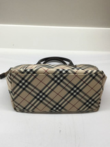 BURBERRY LONDON◆ハンドバッグ/-/CRM/チェック_画像4