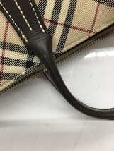 BURBERRY LONDON◆ハンドバッグ/-/CRM/チェック_画像9