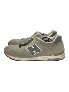 NEW BALANCE◆ML565/グレー/27cm/GRY/スウェード/グレー