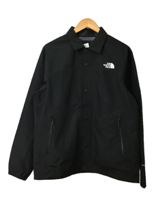 THE NORTH FACE◆FL COACH JACKET_フューチャーライトコーチジャケット/L/ポリエステル/ブラック/黒/ノースフェイ