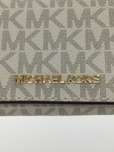 MICHAEL KORS◆3つ折り財布/PVC/WHT/総柄/レディース/35H9GTVZ5B_画像3