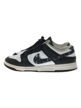 NIKE◆DUNK LOW_ダンク ロー/Black Paisley/27.5cm/WHT/使用感有_画像1