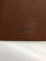 LOUIS VUITTON◆アジェンダポッシュ_モノグラム_BRW/レザー/BRW/総柄/メンズ_画像3