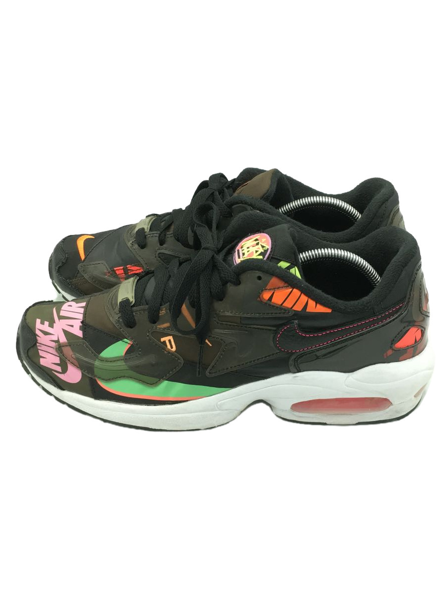 NIKE◇AIR MAX 2 LIGHT/エアマックスライト/ブラック/AO1741-001/27cm