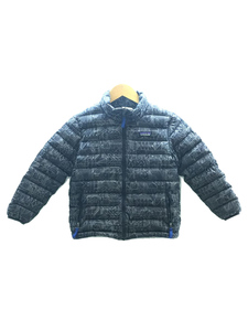 patagonia◆Boys Down Sweater/ジャケット/XS/ナイロン/NVY/総柄