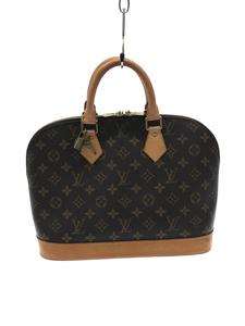 LOUIS VUITTON◆アルマPM_モノグラム_BRW/PVC/BRW