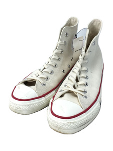 CONVERSE◆ALL STAR HI/オールスターハイ・スニーカー/made in Japan/US7.5/WHT