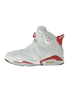 NIKE◆AIR JORDAN 6 White and University Red/26.5cm/WHT/CT8529-162