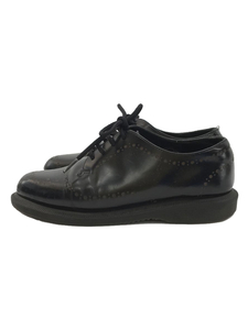 Dr.Martens◆プレーントゥ/ドレスシューズ/US5/23cm/ブラック/黒/レザー/装飾/シューズ/靴