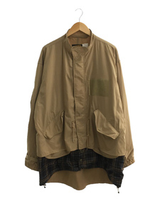 COMFY OUTDOOR GARMENT◆15 STEP COAT/モッズコート/M/ポリエステル/BEG/無地/CMF1901-J01C