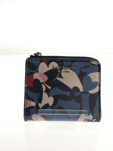 kate spade new york◆2つ折り財布/-/BLU/レディース