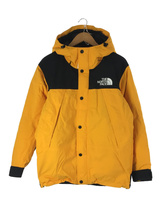 THE NORTH FACE◆MOUNTAIN DOWN JACKET_マウンテンダウンジャケット/S/ナイロン/YLW_画像1