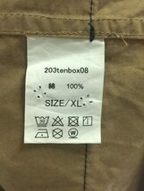 TENBOX◆長袖シャツ/XL/コットン/203tenbox08_画像4