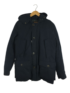 Woolrich◆ダウンジャケット/M/コットン/ネイビー/1302053/ARCTIC PARKA/ファー欠品/白アセ