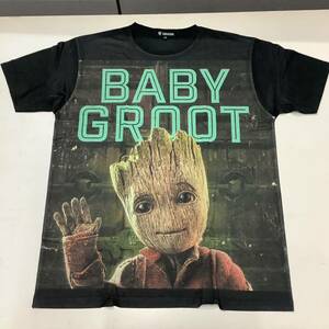 SR12E1. デザインTシャツ XXXLサイズ　Guardians of the Galaxy ⑥ ガーディアンズオブギャラクシー　GROOT グルート