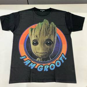 SR12E1. デザインTシャツ　XXXLサイズ　Guardians of the Galaxy ⑦ ガーディアンズオブギャラクシー　GROOT グルート　半袖Tシャツ