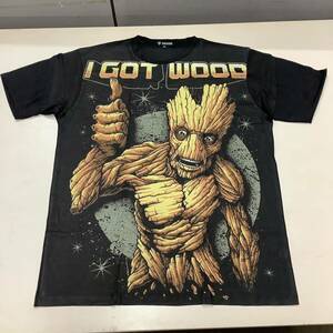 SR12E2. デザインTシャツ　XXXLサイズ　Guardians of the Galaxy 15 ガーディアンズオブギャラクシー　GROOT グルート　半袖Tシャツ