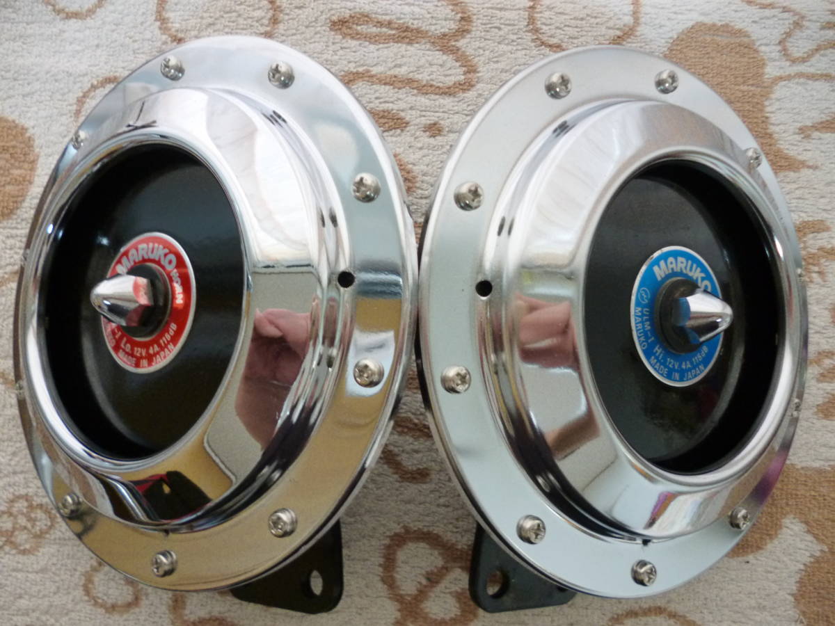 旧車乗りの方必見!!マルコ HIPOWERホーン未使用に近い当時物(美品
