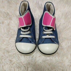 SISTER JENNI 13cm baby shoes touch fasteners simple packing outside fixed form 350 jpy 1 times use 