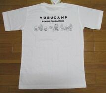 新品　最後１点　正規品　ゆるキャン　Tシャツ　S　白　サンリオ　コラボ　APORITO　アウトドア　ポムポムプリン　シナモロール　キキララ_画像7