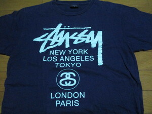 正規品　激レア　STUSSY　ロゴ　Tシャツ　Mサイズ　ステューシー　スケーター