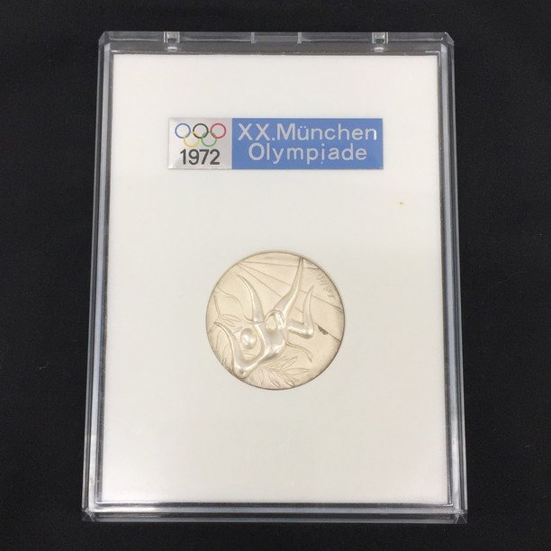 純銀 ミュンヘンオリンピック記念メダル3枚 91g 旧貨幣/金貨/銀貨/記念 