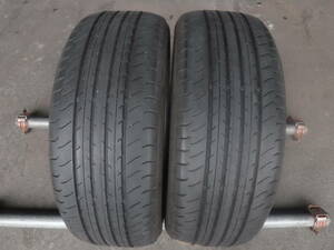 P2102 送料無料! 2本SET価格! バリ山 225/50RF18 225/50R18 ダンロップ SP SPORT MAXX 050 ランフラット エアーチェック済