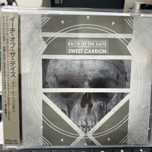 【新品同様】【廃盤CD】Each of The Days /Sweet Carrion【愛知県Metalcore】Crystal Lake,Paledusk,Ovenola,Hotoke,Prompts,Babymetal