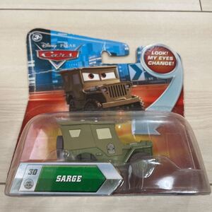 マテル カーズ マイ アイチェンジ サージ SARGE Look My Eyes Change MATTEL CARS ミニカー キャラクターカー