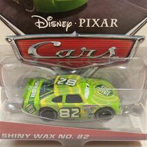 マテル カーズ キャラクターカー DARREN LEADFOOT ダレン リードフット MATTEL CARS ミニカー 82 シャイニー　ワックス_画像3