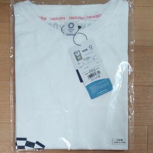 ☆新品未開封☆東京2020オリンピック 公式ライセンス Tシャツ 白 Mサイズ