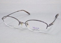 ◆ 在庫大処分！超得プライス！■ メガネフレーム ◆ Moire ★ 52□17-135 ◆ カラー : 10 G 7/ バイオレット系 ◆ T-AITAN ◆◆⑥_画像1