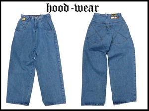 80sBBOYデッドストック新品Hood Wear フードウェア　オールドスクールヒップホップストリートスタイルジーンズ　30インチ