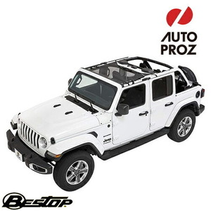 サンライダー用 メッシュサンシェード タルガスタイル JEEP JLラングラー 2018年式以降現行 サンタルガビキニ BESTOP べストップ 正規品