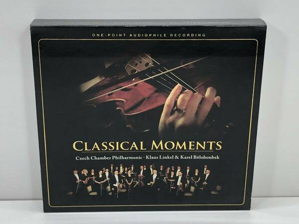 【中古CD】レア海外盤2CD CLASSICAL MOMENTS／Czech Chamber Philharmonic・Klaus Linkel＆Karel Belohoubek　(管-A-278)