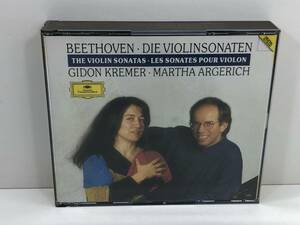 【中古CD】ヴェートーベン BEETHOVEN:DIE VIOLINSONATEN/GIDON KREMER・MARTHA ARGERICH　(管-A-133)