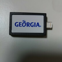 Coca-Cola　コカ・コーラ　広告ノベルティ　GEORGIA 　ジョージア　iPhone5 microUSB _画像2