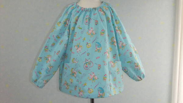 ハンドメイド【B193】長袖スモック・サイズ110