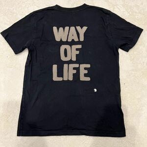 【即決】RATS way of life ラッツ 半袖Tシャツ メンズ　ブラック　黒