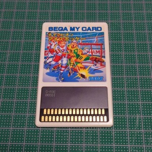  Sega my card Champion ice hockey SEGA Mark 2