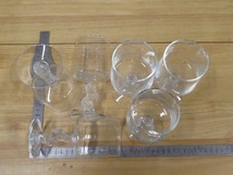 ●馬 ワイングラス ゴブレット 6客セット ホース型ステム ガラス工芸 ビアグラス●_画像3