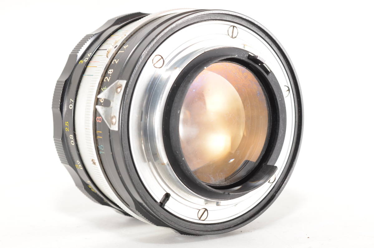 ニコンNikon NIKKOR-S Auto 50mm f1.4 Non Ai Lens #2252 【付属品多数