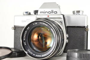 ミノルタ Minolta SRT 101 SLR w/ 58mm f1.4 #2256 【付属品多数】