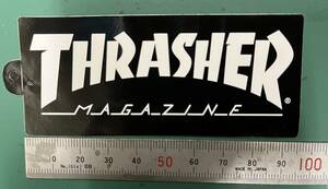 THRASHER MAGAZINE ステッカー USA製 スケートボード スケボー SK8 ストーリート SKATE BOARD アメカジ アウトドア キャンプ サーフ SURF