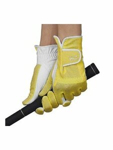 #NEW COLOR!! PRGR DRY HAND PRGR dry рука обе рука женский перчатка [20cm/ желтый ]DH-203LW