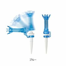 ■スナップティー【ブルー/全長77mm(ティーアップの高さ45mm) x 2P】『T-494』_画像2