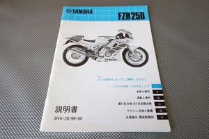 即決！/FZR250/取扱説明書/2KR/3HX1/配線図有(検索：カスタム/レストア/メンテナンス/サービスマニュアル)/32