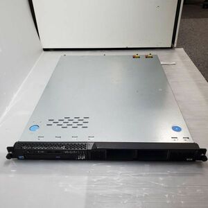 @T0300 秋葉原万世鯖本舗【現状品】 1U IBM x3250 M4 Xeon E3-1220 V2 4コア4スレ 1基/メモリ8G/DVD-RW/460W電源×2/IMMライセンス無し