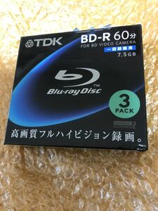 TDK video camera for 8cm Blue-ray disk BRC75A3S BD-R 7.5GB new goods postage included 